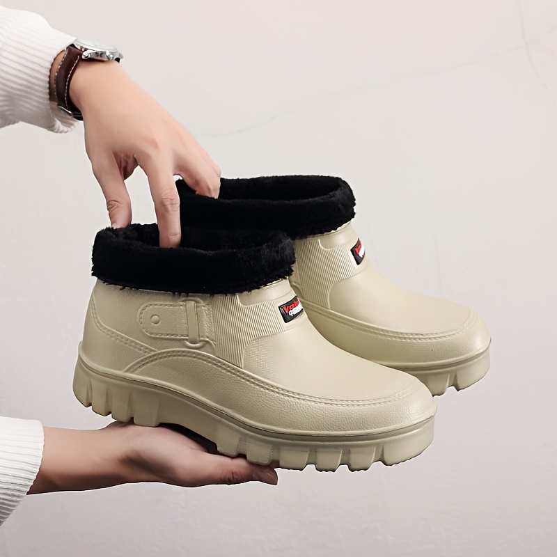 Unisex High-Quality Winter Short Snow Boots, Warm & Durable